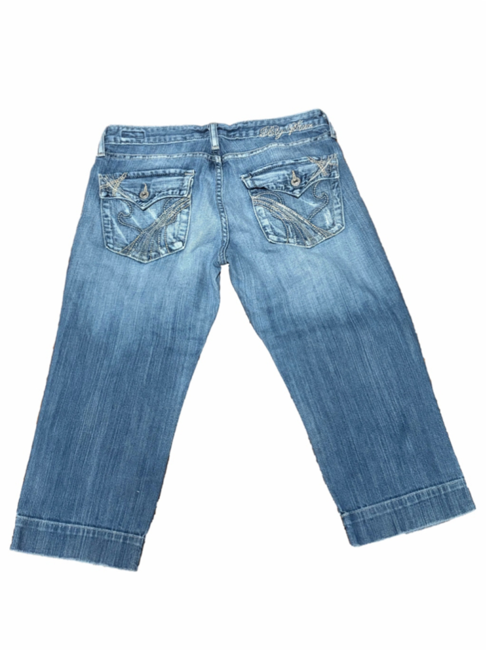 Vintage Big Star Sweet Low Rise Capri Jeans Size 29 | Y2K Distressed Denim Cropp